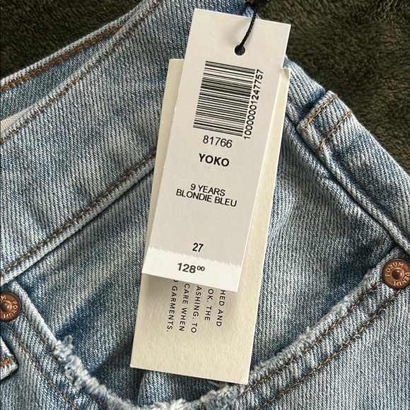 DENIM FORUM | Aritzia Yoko Hi Rise Slim | 27W/30L - Picture 11 of 12